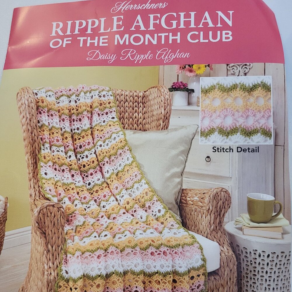 Herrschners Daisy Ripple Afghan